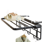Tendedero de ropa plegable para balcón, toallero multifuncional para barandillas, alféizar y ventana, secador colgante para hotel