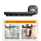 Tendedero de Ropa Plegable Retráctil para Pared - Ahorra Espacio