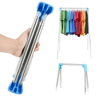 Tendedero de Ropa Plegable y Colapsable - Ahorrador de Espacio para Balcón y Dormitorio