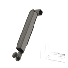 Tendedero de Ropa Plegable y Extensible, Portátil Sin Taladro para Baño, Dormitorio, Armario, Ganchos de Aleación de Aluminio