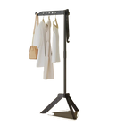Tendedero de Ropa Plegable y Multifuncional de Suelo a Techo
