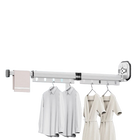 Tendedero de Ropa Plegable y Retráctil para Pared - Ahorra Espacio