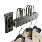 Tendedero de Ropa Plegable YUTOKO | Acero al Carbono, Montaje en Pared, Ahorra Espacio