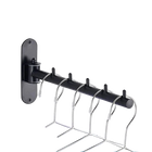 Tendedero de Ropa Plegable, Giratorio de Pared, Acero Inoxidable, Ahorra Espacio