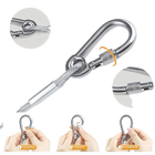 Tendedero de Ropa Portátil de Acero Inoxidable - Ideal para Interior/Exterior, Camping, Baño y Dormitorio