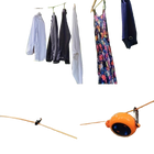 Tendedero de Ropa Portátil para Viaje y Camping, Ajustable 7.92m, Exteriores