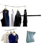 Tendedero de Ropa Portátil para Viaje y Camping, Ajustable 7.92m, Exteriores