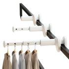 Tendedero de Ropa Portátil Plegable para Viaje, Multifuncional Antideslizante