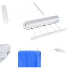 Tendedero de Ropa Retráctil Automático con Cuerdas