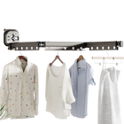 Tendedero de Ropa Retráctil con Ventosa Sin Perforaciones de Aleación de Aluminio Plegable Portátil para Viaje y Hogar