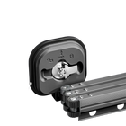 Tendedero de Ropa Retráctil con Ventosa Sin Perforaciones de Aleación de Aluminio Plegable Portátil para Viaje y Hogar
