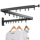 Tendedero de Ropa Retráctil de Aluminio para Interiores y Exteriores