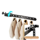 Tendedero de Ropa Retráctil de Aluminio para Ventana, Plegable y Ajustable