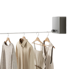 Tendedero de Ropa Retráctil de Doble Capa - Secadora de Ropa Extensible para Lavandería