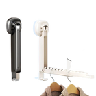 Tendedero de ropa retráctil de montaje en pared – Diseño plegable con base de ventosa sin taladro, ideal para uso interior y exterior