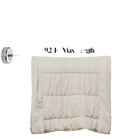Tendedero de Ropa Retráctil de Pared, Cuerda Ajustable de 2.8 m para Interior y Exterior