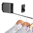 Tendedero de Ropa Retráctil para Interior y Exterior con Tensor de Cuerda para Apartamento y Balcón