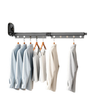 Tendedero de Ropa Retráctil Sin Perforación con Ventosa - Portátil y Plegable