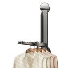Tendedero de Ropa Telescópico con Ventosa, Sin Taladro, Retráctil e Invisible para Interior y Balcón