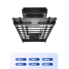 Tendedero de Ropa Telescópico Eléctrico con Control Remoto, 4 Barras, Plegable para Balcón