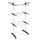 Tendedero de Ropa Vertical Plegable T-Lovendo con Ruedas, 4 Niveles, 170x77x64 cm, Alta Capacidad 26 kg