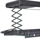 Tendedero Eléctrico Inteligente 220V con Control Remoto Extensible Automático para Balcón, Colgador de Ropa de Techo Elevable