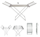 Tendedero Eléctrico Plegable Kynley 18 Barras Calefactoras 15 kg