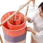 Tendedero Giratorio Espiral de Acero Inoxidable para Edredones y Sábanas - Ahorra Espacio en Balcón Hogar
