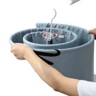 Tendedero Giratorio Espiral de Acero Inoxidable para Edredones y Sábanas - Ahorra Espacio en Balcón Hogar