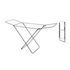 Tendedero plegable M2 Tec con alas extensibles, 182x95x47 cm, acero inoxidable, perfecto para uso interior y exterior, soporta hasta 20 kg, diseño aho