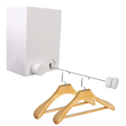 Tendedero Retráctil de Pared Invisible para Balcón Interior y Exterior 4M