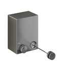 Tendedero retráctil invisible de acero inoxidable sin taladro montaje en pared portátil para balcón baño viaje camping