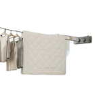 Tendedero Retráctil Invisible Doble Capa para Interior y Exterior