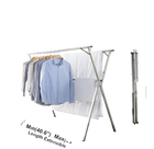 Tendedero de Ropa Plegable de Acero Inoxidable - Compacto y Fácil Almacenamiento