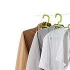 Tendedero de Ropa Retráctil de Acero Inoxidable, 5.1m, Montaje en Pared