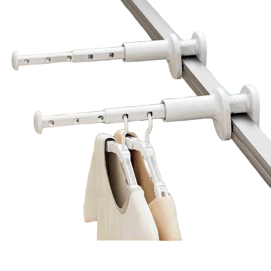 1 Pieza Tendedero Portátil Plegable para Ventana Extensible y Resistente