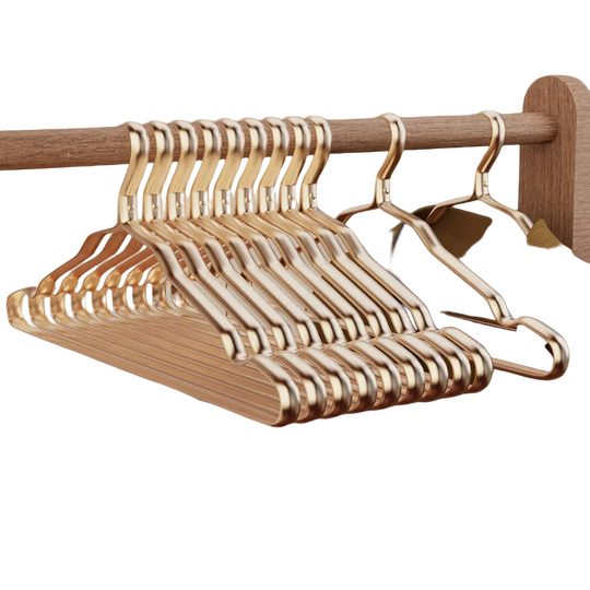 10/5 Piezas Tendedero de Ropa de Metal Suave y Resistente, Perchero Ligero para Chaquetas, Pantalones y Ropa Casual