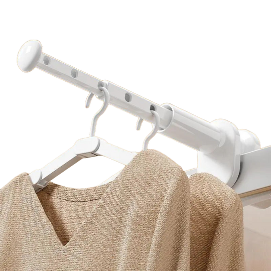 Colgador de Ropa para Ventana Portátil, Tendedero Plegable Telescópico para Interior Hogar y Viaje