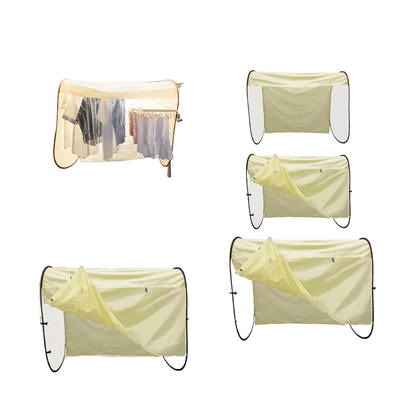 Cubierta Impermeable y Antiviento para Tendedero de Ropa - Protección para Balcón, Hogar y Viaje