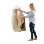 Cubierta para Tendedero de Ropa No Tejada Impermeable y Antipolvo