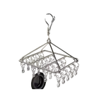 Cuerda de Ropa con 40 Pinzas de Acero Inoxidable Práctica y Retráctil - Neverdie Store