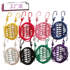 Cuerda de Tendedero Portátil para Exterior y Viaje, Elástica y Antiviento con 12 Pinzas Coloridas