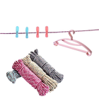 Cuerda de Tender Ropa Portátil 10M - Tendedero de Viaje Resistente al Viento