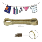 Cuerda para Tender Ropa de Acero de 20 m - Resistente y Duradera
