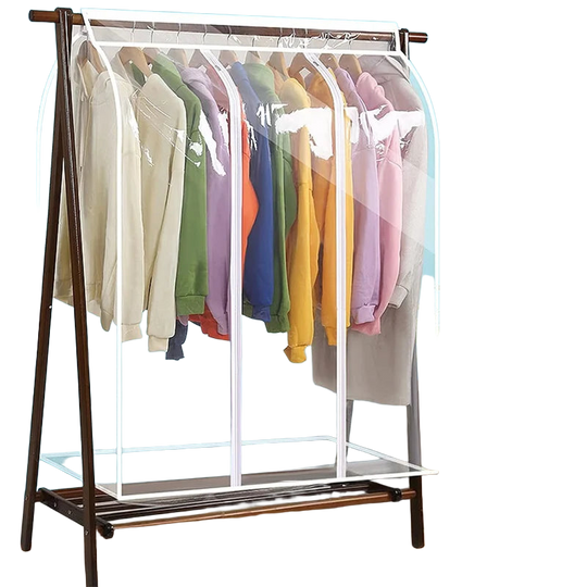 Funda Protectora Transparente para Tendedero de Ropa - Cubierta Impermeable contra Polvo y Humedad