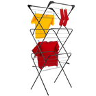 KADAX Tendedero de Ropa Vertical Estrecho Plegable para Balcón
