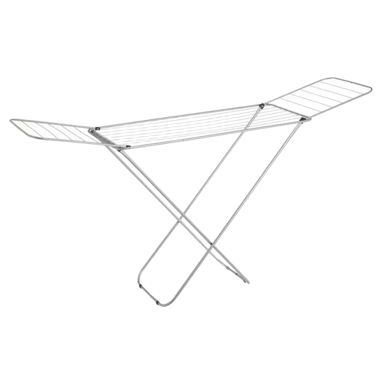 Lola Home Tendedero Plegable con Alas Metálicas Gris 182x95x47 cm