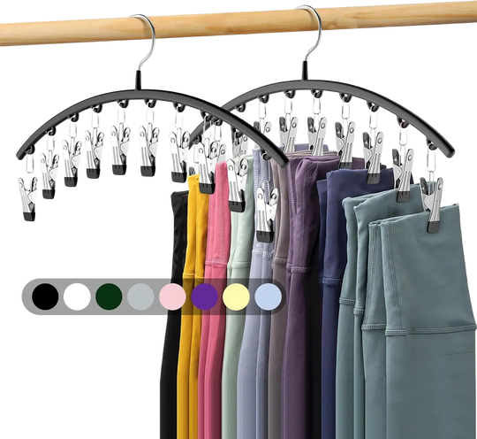 Organizador de Ropa Colgante Metálico 2 Piezas