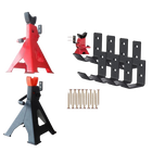 Organizador de soportes de gato montado en pared, estante/gancho/soporte de pared pesado para soportes de gato