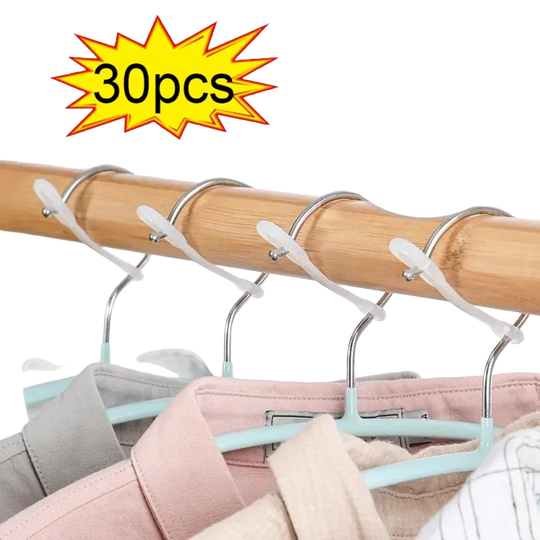 Pack de 1 a 30 Ganchos Antiviento para Tendedero - Clip Antideslizante para Ropa